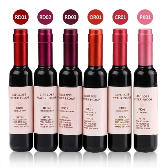 4 for $25 SALE!!!! Red Wine Bottle Lip Tint - Picture 4 of 5